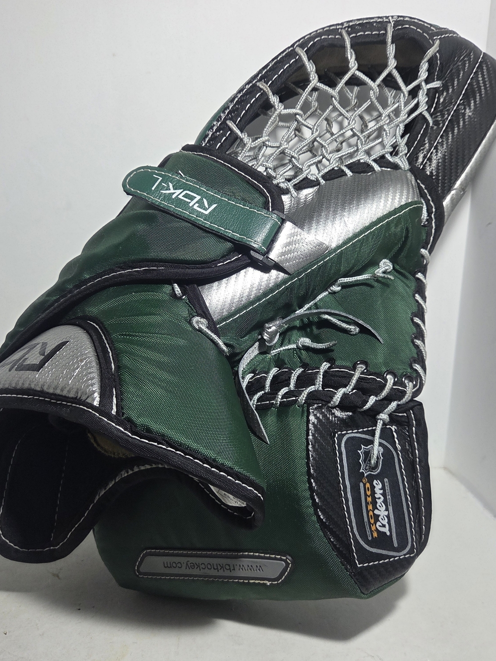 Vintage Reebok Premier Series Lefevre Pro Catching Glove Catcher Made In Canada